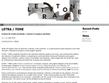 Tablet Screenshot of letra-tone.com